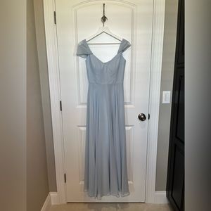 Brand New, Never Worn! Dessy Group Style 4525 Size 00 in Mist color